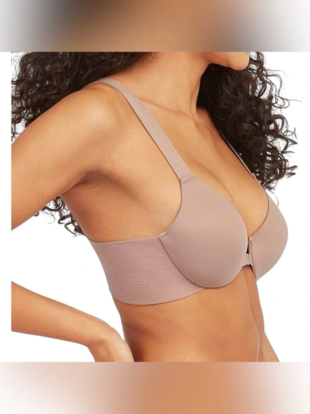 Spanx Full Coverage Bra-llelujah Bra Sz 36D NWT Color Cafe Au Lait